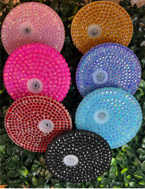 LDC accessory rhinestone tumbler lids